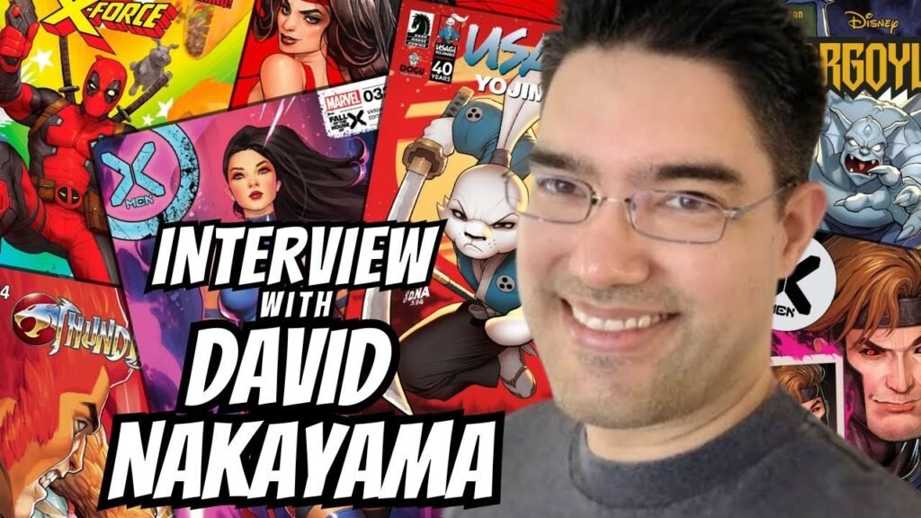 Podcasting While Nerdy interview with Marvel and DC artist David Nakayama