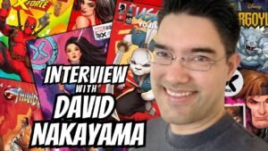 Podcasting While Nerdy interview with Marvel and DC artist David Nakayama