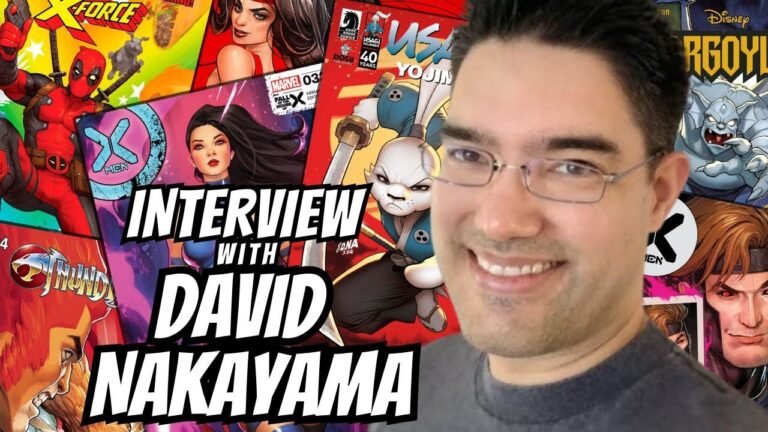 Podcasting While Nerdy interview with Marvel and DC artist David Nakayama