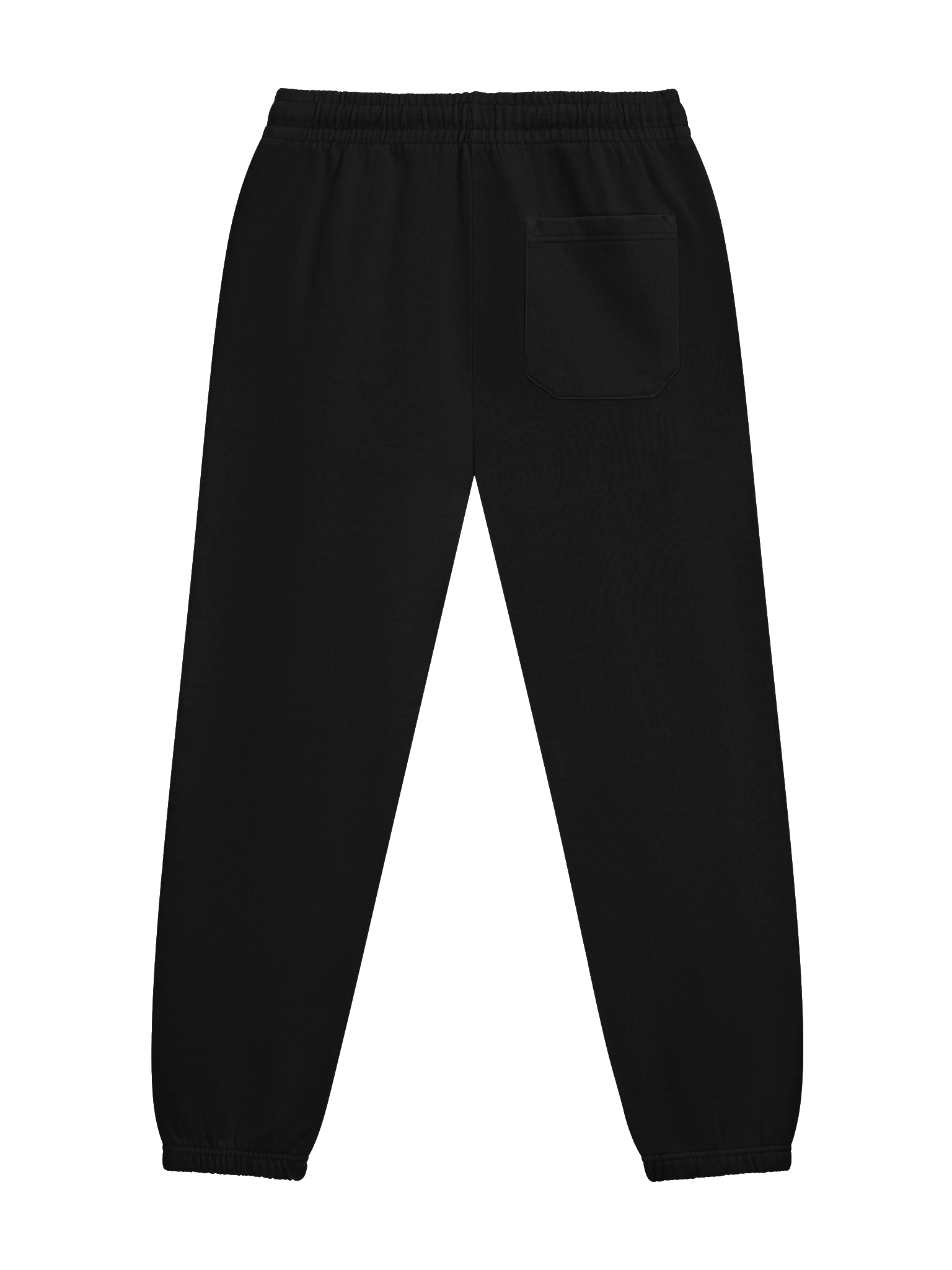 Keep It Nerdy Varsity Heavyweight Joggers – black matching joggers with embroidered KIN details