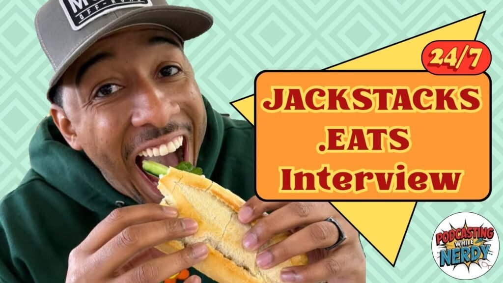 Chris Jackson interview about Jack Stack Eats, gaming and food content