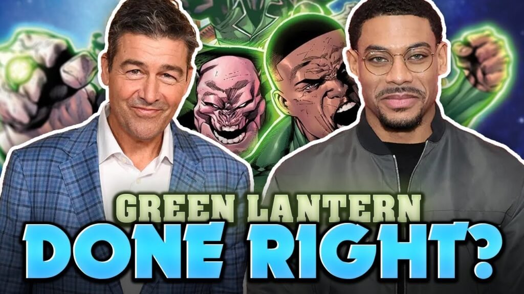 Podcasting While Nerdy episode thumbnail for early Lanterns predictions and the DCU